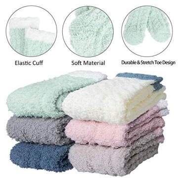 Cozy Loritta Fuzzy Socks for Women - Warm & Soft