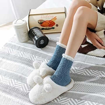 Cozy Loritta Fuzzy Socks for Women - Warm & Soft