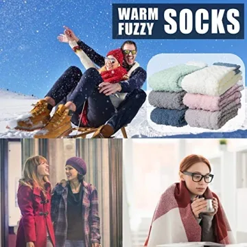 Cozy Loritta Fuzzy Socks for Women - Warm & Soft