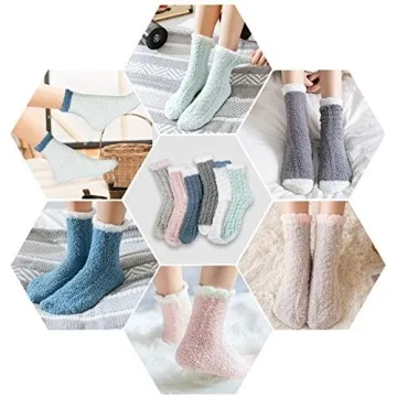 Cozy Loritta Fuzzy Socks for Women - Warm & Soft