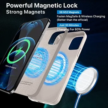 IceSword Magnetic Case for iPhone 14 Plus - Fast Charging