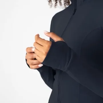 YITTY UltraLuxe Cropped Full Zip Jacket for Women