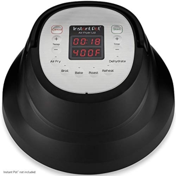 Instant Pot Air Fryer Lid for Healthier Cooking Experience