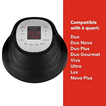 Instant Pot Air Fryer Lid for Healthier Cooking Experience