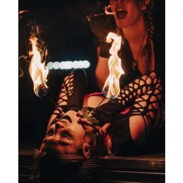 Synergy FlowArts Adjustable Palm Torch Set for Fire Flow