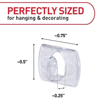 Command Indoor Mini Light Clips for Damage-Free Hanging