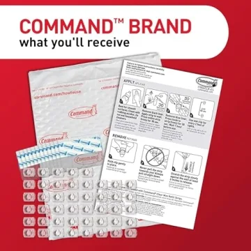 Command Indoor Mini Light Clips for Damage-Free Hanging