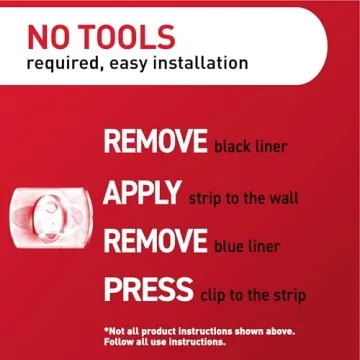 Command Indoor Mini Light Clips for Damage-Free Hanging