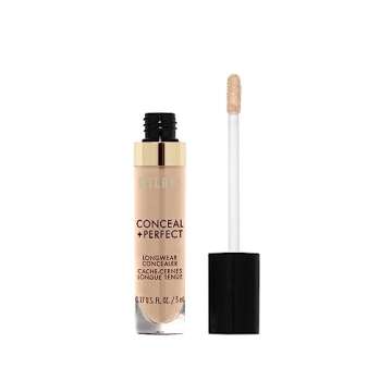 Milani Conceal + Perfect Longwear Concealer - Light Beige (0.17 Fl. Oz.) Vegan, Cruelty-Free Liquid ...