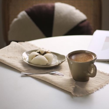 Ayuzawa Handmade 100% Cotton Cloth Napkins with Fringe