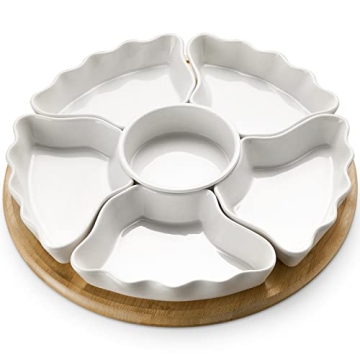 DOWAN Rotatable Serving Tray for Effortless Entertaining