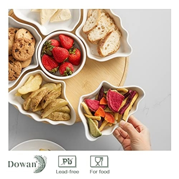 DOWAN Rotatable Serving Tray for Effortless Entertaining