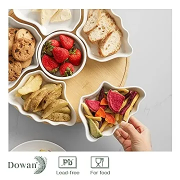 DOWAN Rotatable Serving Tray for Effortless Entertaining