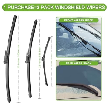 Premium All-Season Wipers for 2011-2023 Ford Explorer