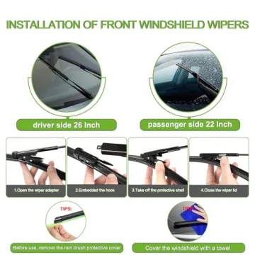 Premium All-Season Wipers for 2011-2023 Ford Explorer