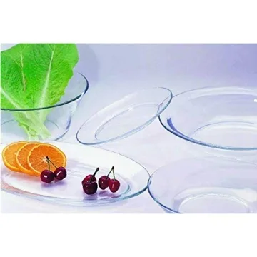 Durable Duralex Lys Glass Plates for Everyday Use