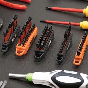 Railer 20pc Screwdriver Bit Set - Durable S2 Steel Tools