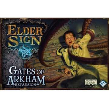 Elder Sign: The Gates of Arkham Board Game Expansion - Haunted City Adventures!