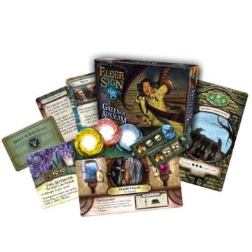 Elder Sign Gates of Arkham Expansion - Thrilling Board Game Adventure