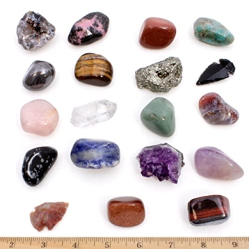 Rock & Mineral Educational Collection for Kids 18 Pieces