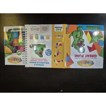 FOOZZILLA Magnetic Tangram Puzzle Set for Fun Learning