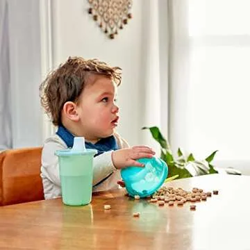 The First Years Take & Toss Sippy Cups - Spill Proof Toddler Cups Value Party Pack - 10 Oz - 20 Count,Pastel