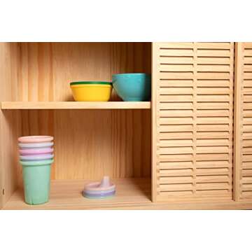 The First Years Take & Toss Sippy Cups - Spill Proof Toddler Cups Value Party Pack - 10 Oz - 20 Count,Pastel