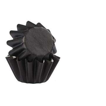 Wilton Black Wave Baking Cups - 24 Pack for Easy Baking