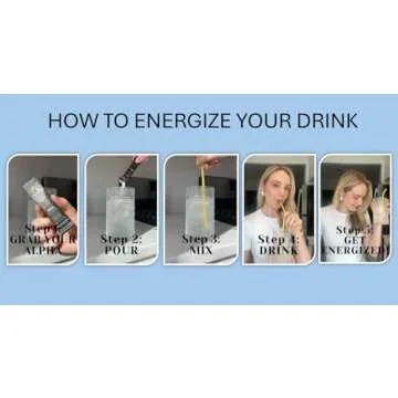 Alpha Caffeine Energizer for Quick Energy Boost