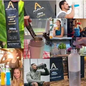 Alpha Caffeine Energizer for Quick Energy Boost