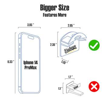 BRATEAYA Adhesive Hat Hooks for Wall (10 Pack) - 2 Different Ways Hat Racks to Organize & Display Baseball Caps, No Drilling Hat Wall Hanger, Hat Organizer Rack for Men, Translucent Black