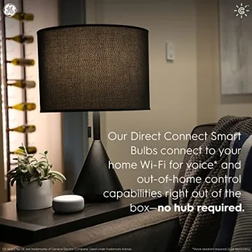 GE CYNC Smart LED Bulb Alexa Google Home Compatible 2-Pack