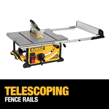 DEWALT 10-Inch Table Saw with 32-1/2 inch Rip Capacity