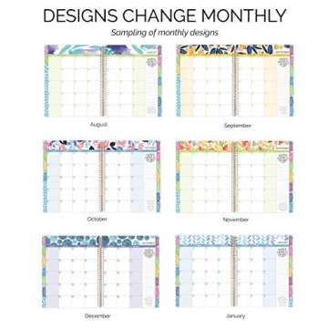 bloom daily planners Undated Academic Year Teacher Planner & Calendar - Lesson Plan Organizer Book (9" x 11") - Learn with Joy