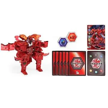 Bakugan GeoForge Dragonoid 7-in-1 Exclusive Kids Toy Set