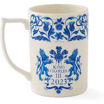 Spode King Charles III Coronation Mug 340ml Collectible