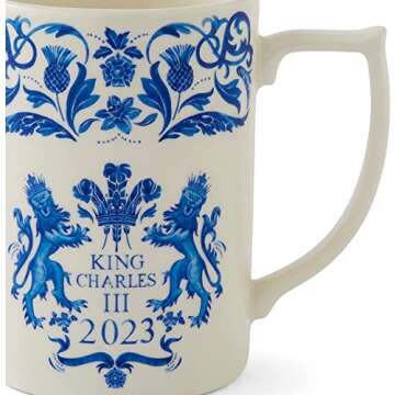 Spode King Charles III Coronation Mug 340ml Collectible