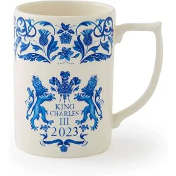 Spode King Charles III Coronation Mug 340ml Collectible