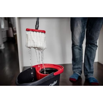 O-Cedar EasyWring Microfiber Spin Mop & Bucket System