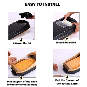 Automatic Shoe Cover Dispenser for Home and Office