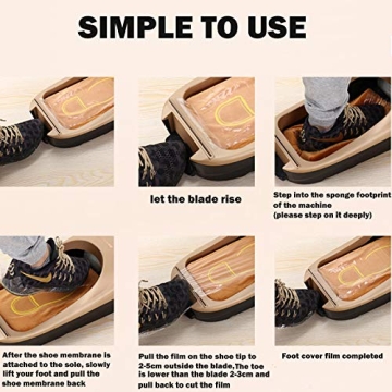 Automatic Shoe Cover Dispenser for Home and Office