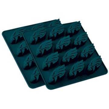 MasterPieces Fan Pans NFL Philadelphia Eagles Ice Cube Tray