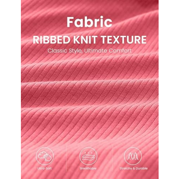 CRZ YOGA Women's Comfy Ribbed Sweat Shorts with Pockets