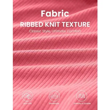 CRZ YOGA Women's Comfy Ribbed Sweat Shorts with Pockets