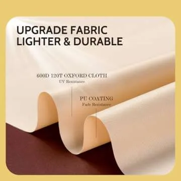 COSFLY Waterproof Patio Furniture Set Covers Durable, Outdoor Table and Chair Covers Rectangular Large - Fits up to 98L x 78W x 32H inches