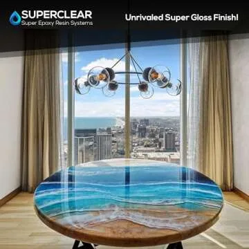 Table Top Epoxy Resin Superclear 1 Gallon for DIY Projects