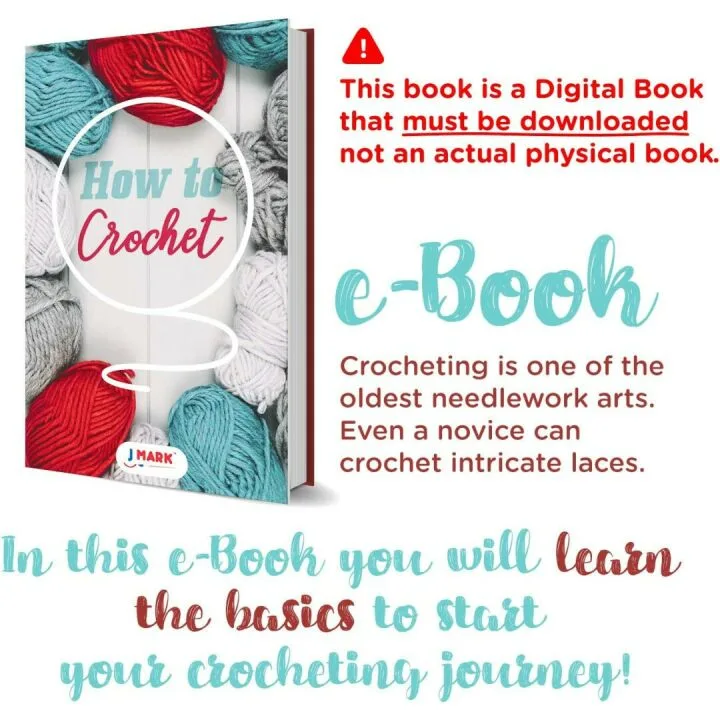 Beginner-Friendly J MARK Crochet Kit with Yarn & Tools