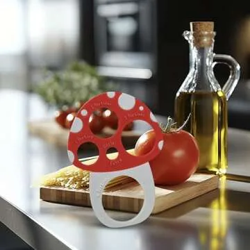 Quirky Mushroom Spaghetti Measurer - Eco-Friendly Kitchen Tool