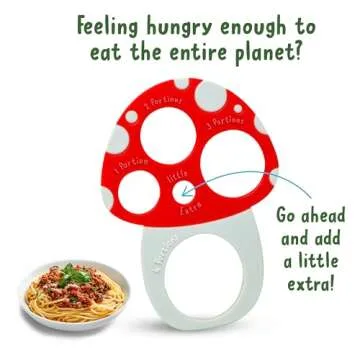 Quirky Mushroom Spaghetti Measurer - Eco-Friendly Kitchen Tool