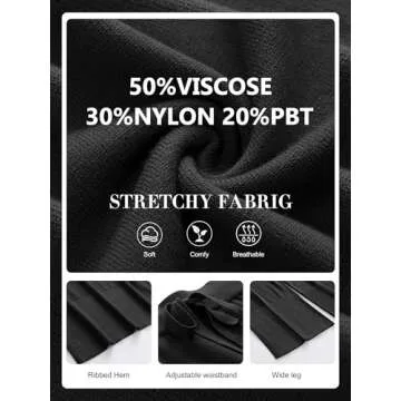 ANRABESS Womens 2 Piece Outfits Oversized Knit Sweater Set Wide Leg Pant Cozy Lounge Matching Pajama Sets 2024 Trendy Clothes Black Medium